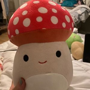 mushroom stuffed animal
